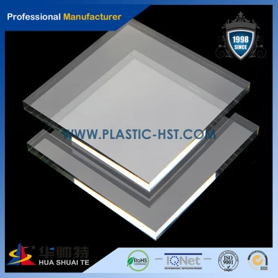 Huasuaite transparente bloque de hojas acrílicas Marco de fotos de escritorio Marco de fotos