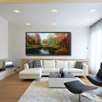 Paisaje hecho a mano la pared moderna reproducción lienzo Arte pinturas al óleo