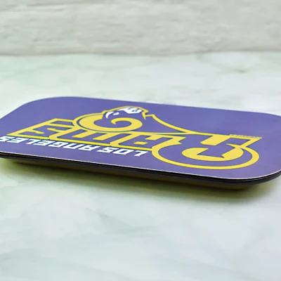 Estaño metal laminado decorativo de la pintura de la bandeja de Hojalata para regalo Cocina Comedor Decoracion
