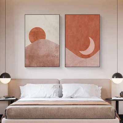  Casa moderna decoración decoración Abstract Canvas pared de arte Pintura Marco de plástico impresión de imágenes decoración de pared conjunto de arte