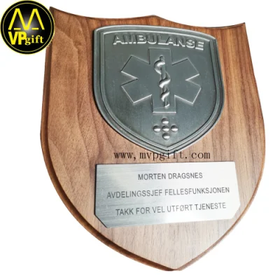  China termine el efecto de Piano personalizadas Souvenir Trofeo Premios Medalla de la madera placa