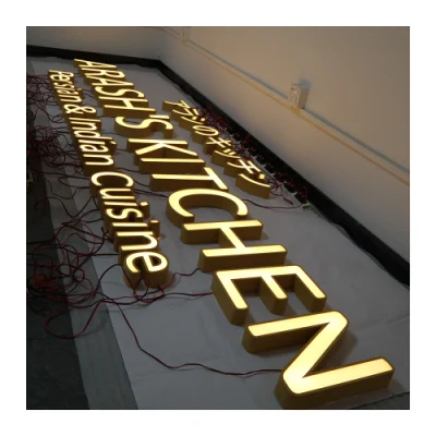  LETRERO LED Volver números de casa iluminados letreros de pared acrílica personalizados