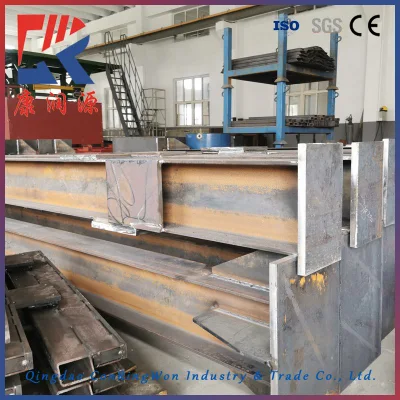 OEM soldadura de corte Fabricante viga soldada bastidor de acero inoxidable
