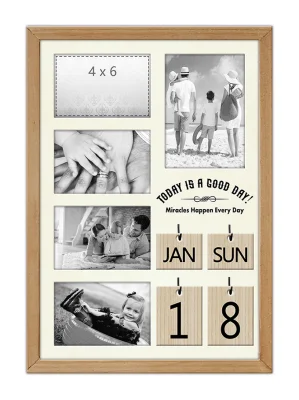  Family Memorial Marco de pared de madera signo