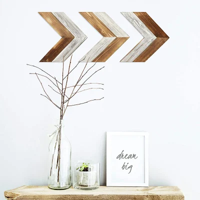  Masía rústica de madera de madera/Flecha Cartel para la Decoración de pared