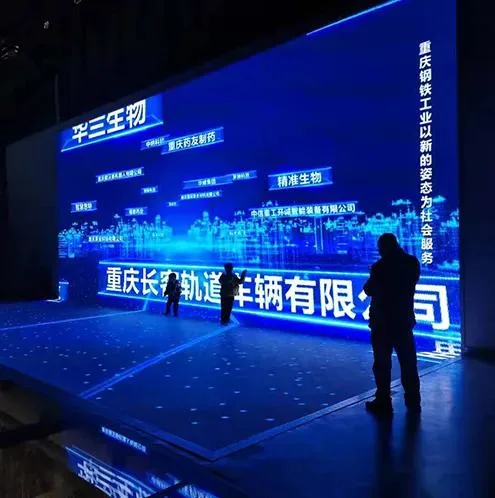 P3.91 P4.81 Stage Rental Interactive Floor Tiles Video Full Color LED Floor Display for Wedding Party