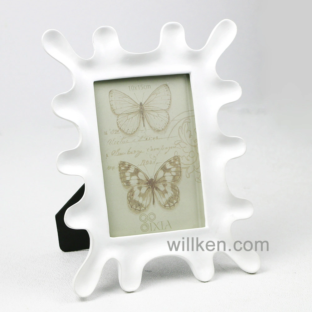 Custom Heart-Shaped Love Wedding Photo Frame Resin Antique Home Photo Frame