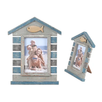 Vendita all&prime;ingrosso Ufficio creativo o Casa piccola decorazione MDF Cute Cornice fotografica per decorazione del tavolo