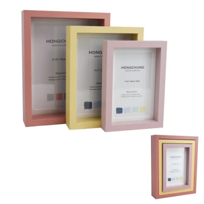 Nuovo set di cornici nidificate in carta MDF Wrap per Arredamento domestico