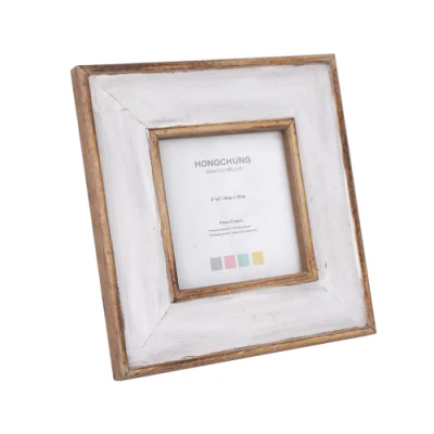 Cornice fotografica di quercia per decorazione domestica