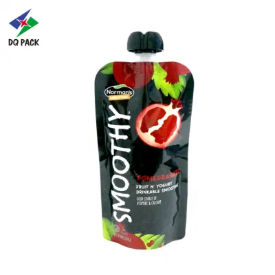 Custodia in plastica per stativo personalizzata con beccuccio per Guangdong Confezionamento in ketchup