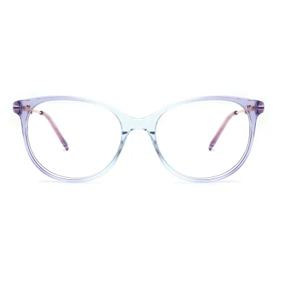 2024 nuovo stile cute montatura ottica occhiali resistente in acetato ottico Cornice per adolescenti
