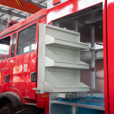 Telaio rotante per veicoli in alluminio per manutenzione di emergenza antincendio