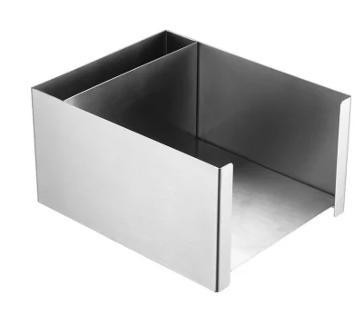 Dispenser di tovagliolo in metallo per cucina Tidy Bar in acciaio inox multifunzione Supporto barra Organizzatore Caddy
