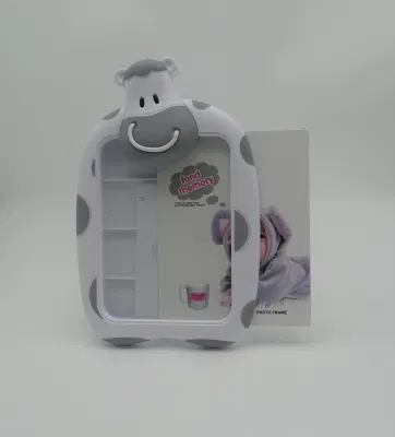 Cartoon cute Daity Cow High Quality Plastic Lightweight Memorial Foto Telaio