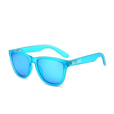 PC Gradient oversize Full Frame grande telaio Tempio Chunky con Occhiali da sole Metal Accent Fashion