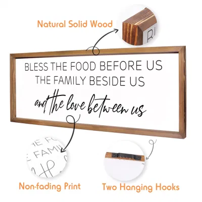 Cornice di legno tela muro arte di stampa a basso costo casa soggiorno Decorazione semplice moderno Pumpkin Holiday Season decor legno massello