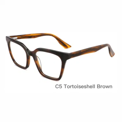 Promozione nuovo colore OEM quadrato forma acetato occhiali ottici Telaio