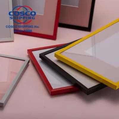 Cornice fotografica personalizzata in alluminio estruso con puzzle