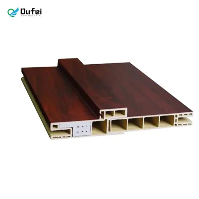 Fabbrica cinese Commercio all&prime;ingrosso WPC Lintel legno plastica composita architrave Telaio della porta