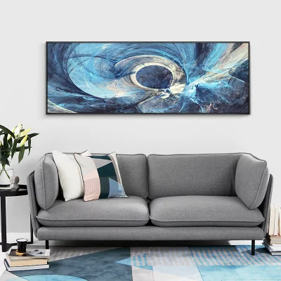 Incorniciato unico Wall decor Modern Landscape Canvas stampe d&prime;arte per Soggiorno