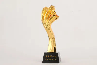 Vendita all&prime;ingrosso acrilico Displaypromozionale Trofei in metallo personalizzati per il premio regalo vuoto Coppe in plexiglass con base