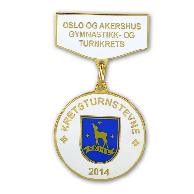 Custom Design 3D souvenir Plaque in legno con stemma in metallo e. Scatola di velluto