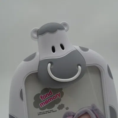 Cartoon cute Daity Cow High Quality Plastic Lightweight Memorial Foto Telaio