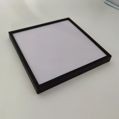 CORNICE fotografica IN plastica adesiva nera DA parete 20X20 20X30
