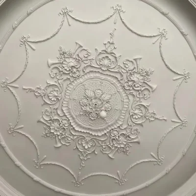 Leggere Rosaces ad alta densità cupole in poliuretano per decorazioni domestiche