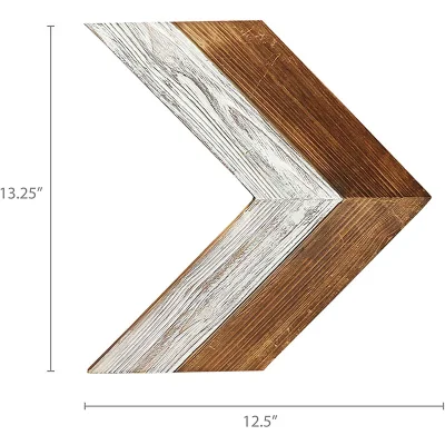 Agriturismo rustico legno / freccia di legno segno per decorazione a parete