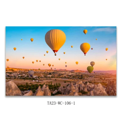Deserto Sunset Scenografie Stampa tela Stampa digitale Wall Art moderna Immagine di Wall Art per decorazione di soggiorno