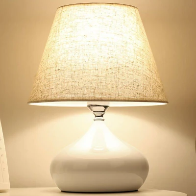 Touch lampada da tavolo regolabile lampada Cream colorata a sfioramento Lampada da tavolo portatile con controllo da tavolo e sensore da tavolo
