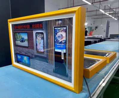 Video elettronico Pubblicità Android WiFi LCD Digital Photo Frame Con retina di verniciatura ad olio opaco antiriflesso