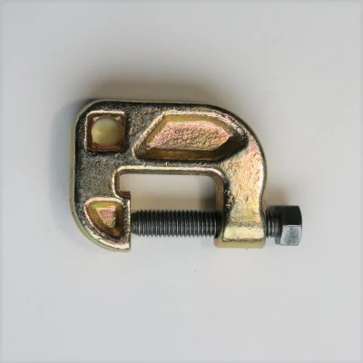 Clip per ponteggi con morsetto a C con cornice Golden Zincatura