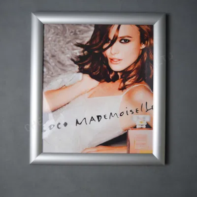 Cornice acrilica libera fissata al muro della foto del perspex del supporto del manifesto