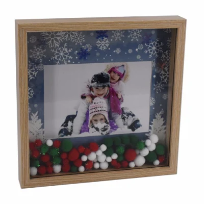 MDF in legno carta imballo glitter Pampon Photo Frame