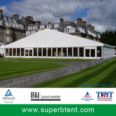 Tenda da sposa in PVC trasparente di alta qualità in alluminio trasparente Party trasparente Eventi Tenda a tettoia per fiere