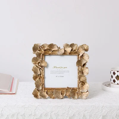 Foto in resina fatta a mano Apricot Ginkgo ornamento decorazione immagine promozionale regalo Telaio