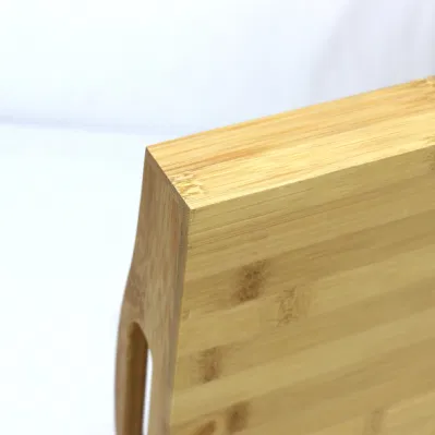 Grossista cucina personalizzata cibo di lusso in legno che serve vassoio rustico con Logo maniglia