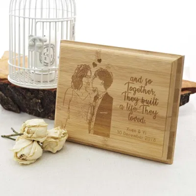 Decorazione personalizzata Bamboo legno muro segno tavola Plak Plaque