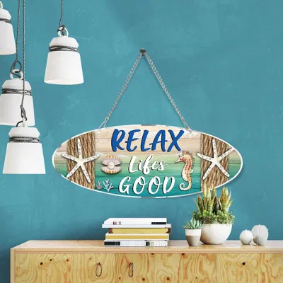 Decorazioni in mare sospeso decorazione a parete Starfish tema Spiaggia decorazione a parete Per arredamento domestico