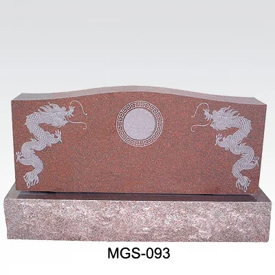 Monumento a Tombstone con vaso di fiori di Gravestone negli Stati Uniti