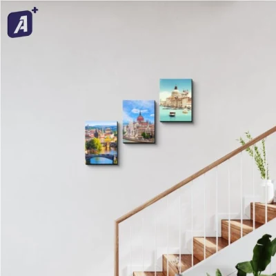 Cornice fotografica senza cornice per display Galleria simplex grande a parete