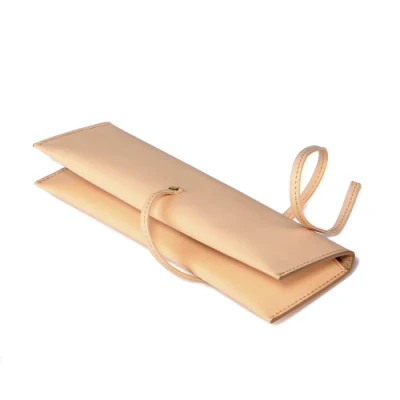 All&prime;ingrosso classica stile autentico cuoio pencil Borse rotolo di contenitore a matita Borsa a penna in pelle PU