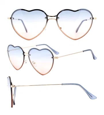 Cornice in vetro sole di marca a forma di cuore per donna (WSM903012)