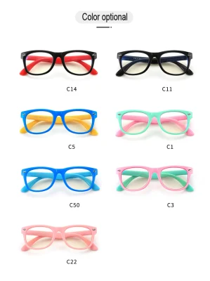Higo Wholesale 2021 nuovo modello Kids cute computer Anti Blue Occhiali da vista per bambini Occhiali da vista ottica