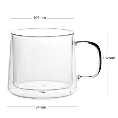 Set 2 VASCHETTE in vetro resistente al calore, grande insalata decorativa in vetro Ciotole bicchiere di vetro di cristallo frutta ciotole