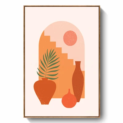 Modern Abstract Poster decorazione tela 3 pezzi cornice parete Arte