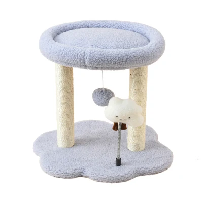 High Quality Sisal durevole moderno cute Grande Casa Post Cat Telaio per arrampicata